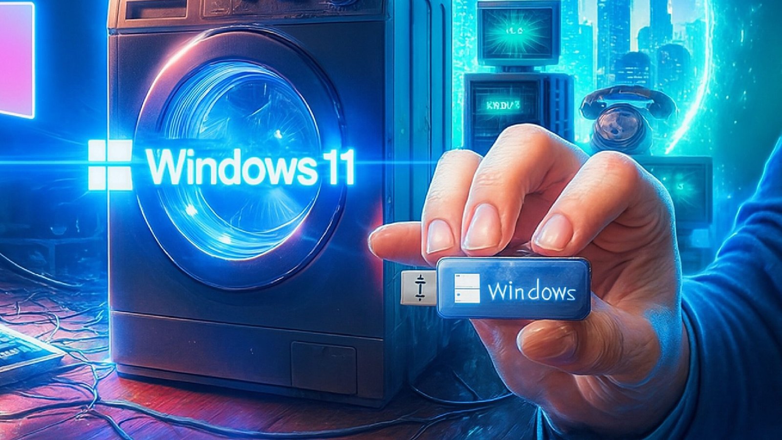 Adiós requisitos mínimos, con este programa puedes instalar Windows 11 en cualquier PC (hasta en una lavadora)