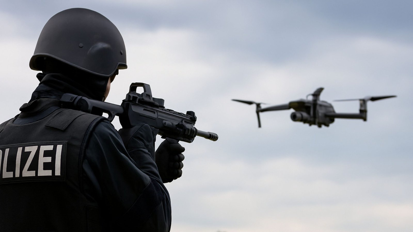 Alemania sube el nivel de alerta contra drones: luz verde a la policía para su derribo inmediato