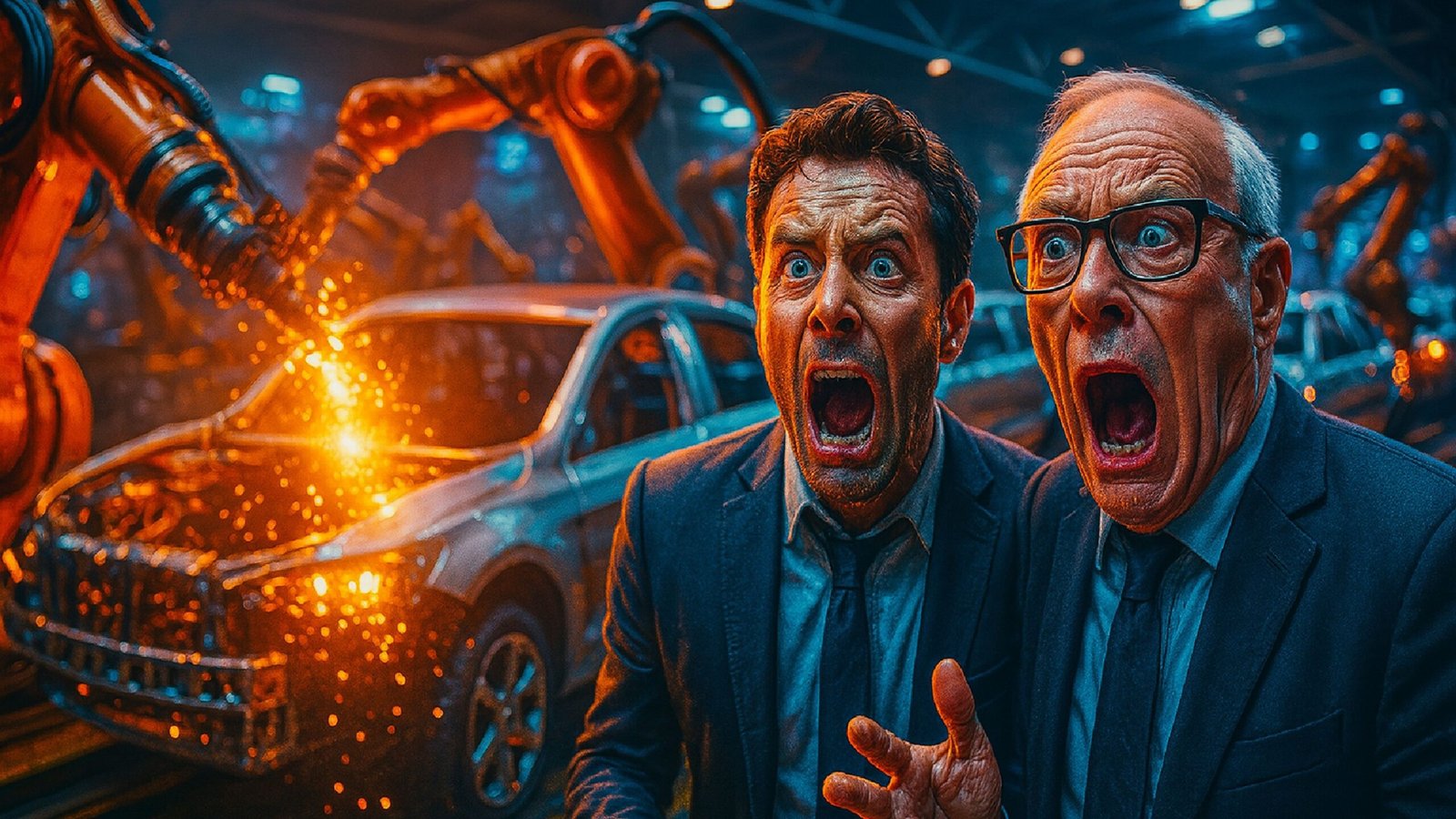 Ejecutivos occidentales visitan fábricas de coches en China y vulven aterrados: “No hay personas, están innovando como locos”