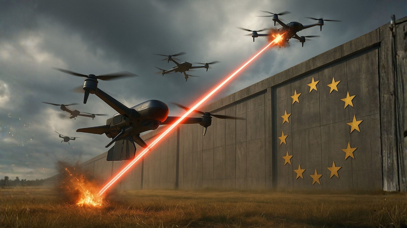 El muro antidrones de Europa toma forma: BLAZE consigue alcanzar un objetivo en su primer intento