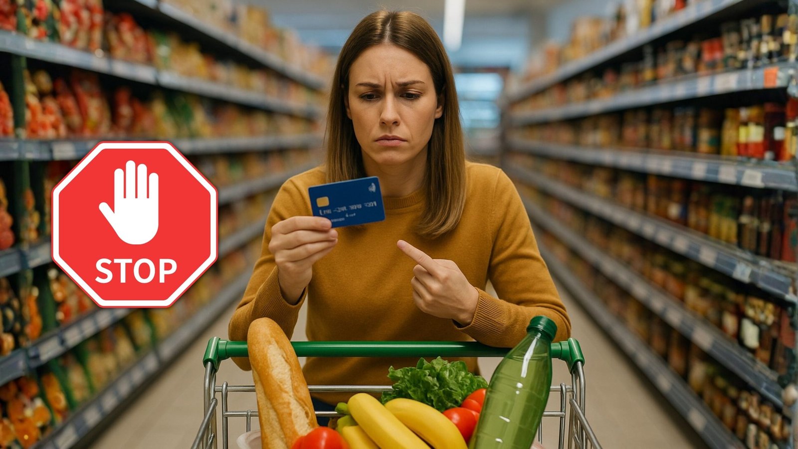 Expertos en consumo sentencian: “No debes utilizar la tarjeta de crédito para comprar comida en el supermercado”