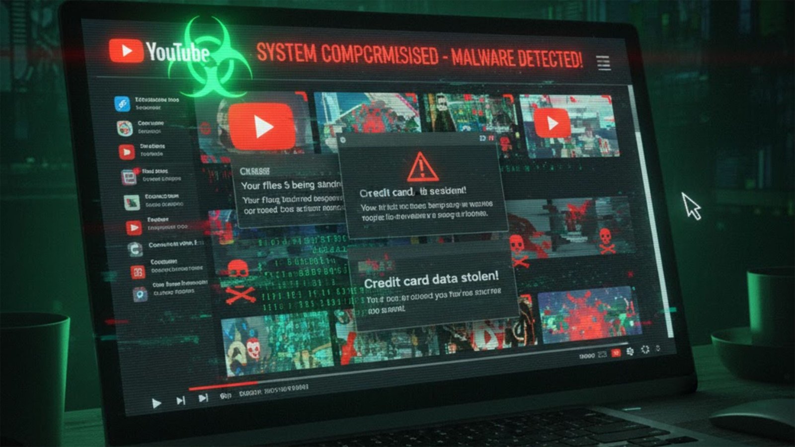 Google borra 3.000 vídeos de YouTube usados para robar contraseñas y criptomonedas