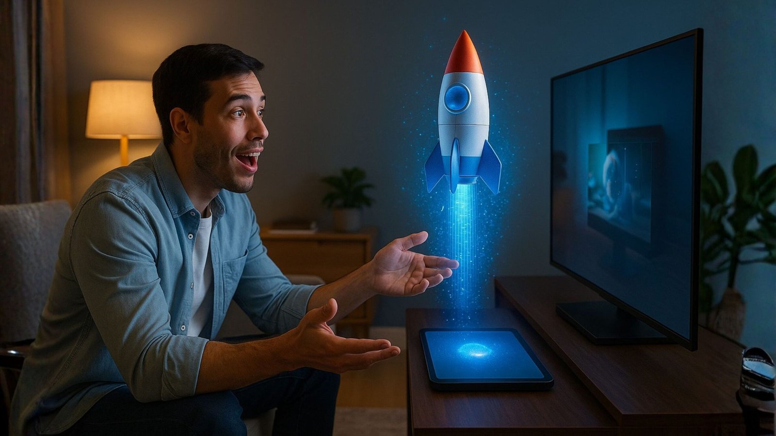 La televisión holográfica ya está aquí: este dispositivo convierte cualquier pantalla en unas gafas de realidad virtual 3D