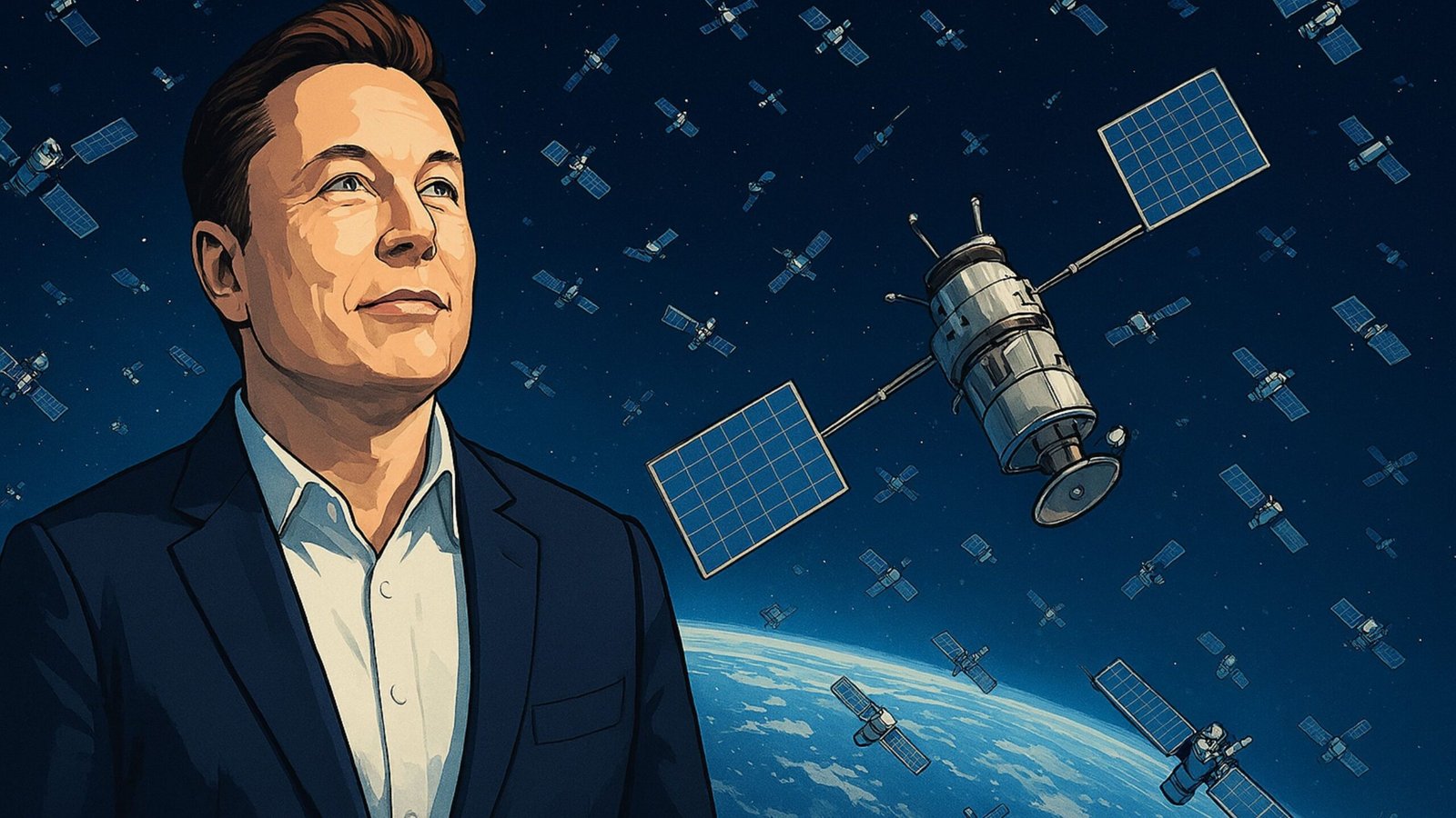 Mientras le critican en la Tierra, Elon Musk se convierte en el amo y señor de los cielos: un tercio de los satélites ya son suyos
