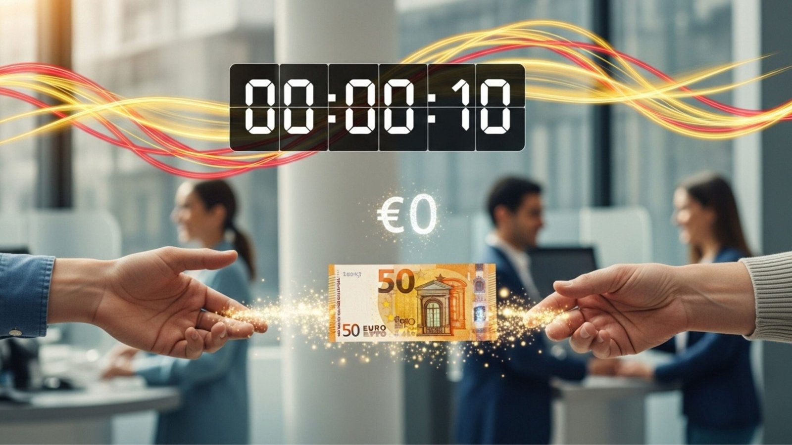 Nueva regla de los 10 segundos para los bancos en España: este trámite ahora será gratis, sin comisiones y al instante