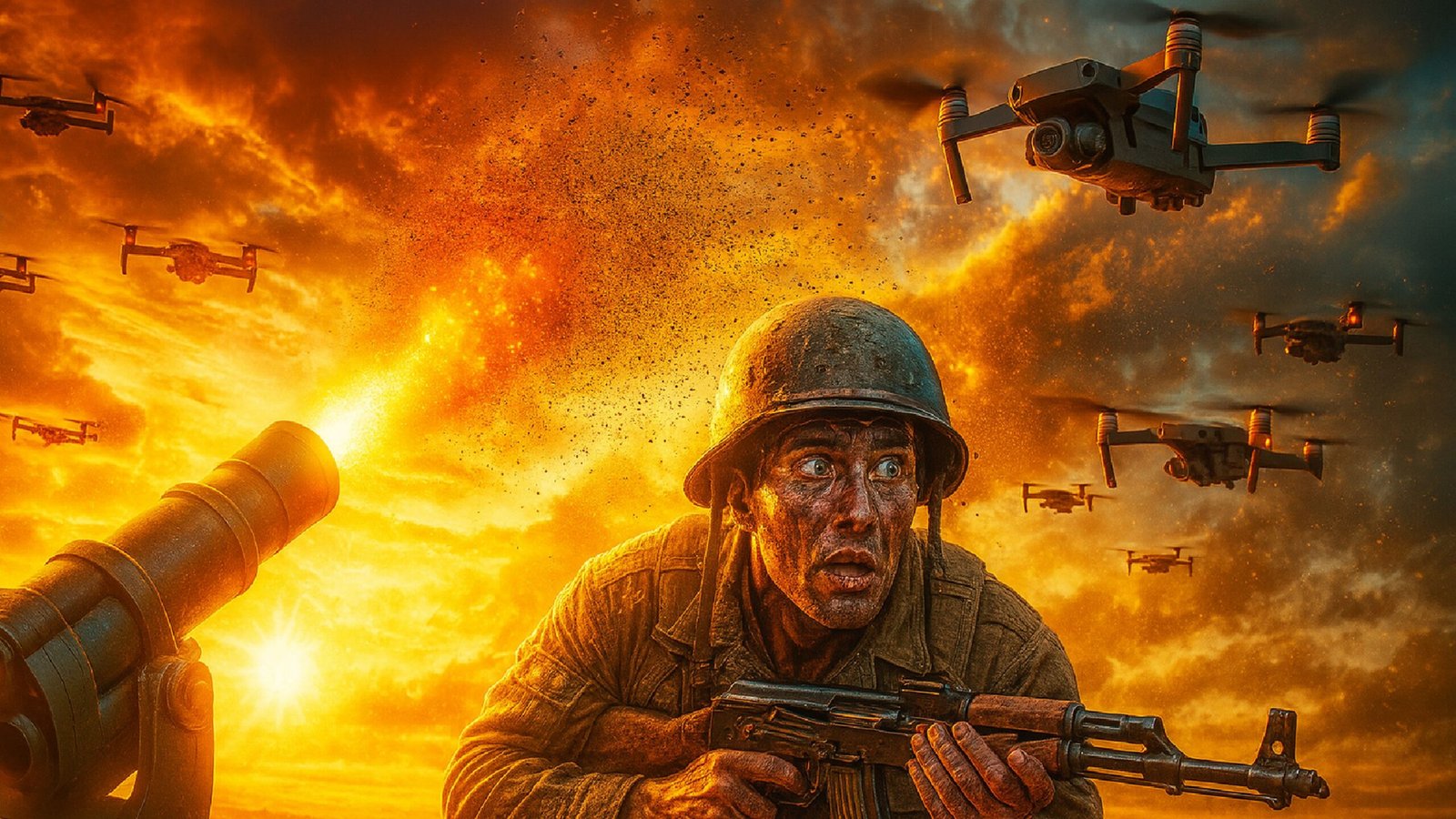 Ucrania encuentra la fórmula antidrones barata definitiva: crear una lluvia de bolas de acero