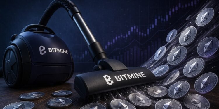Bitmine, la «aspiradora de Ethereum», compró más ETH para su tesorería