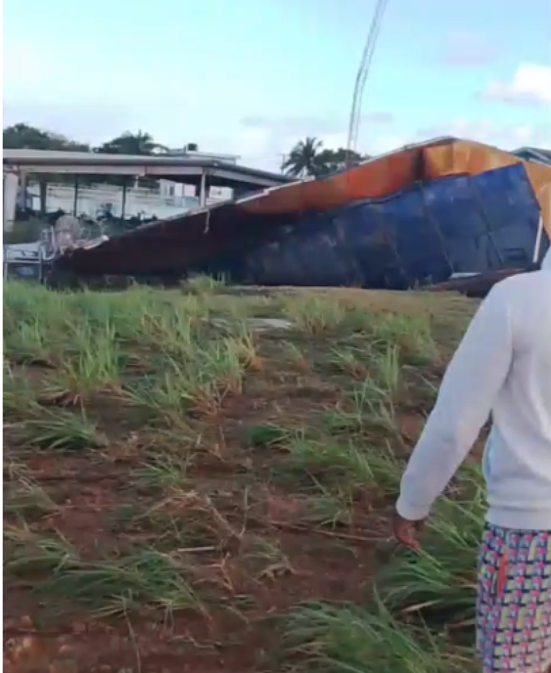 Colapso en sistema de acueducto en Nagua provoca daños e inundaciones en viviendas