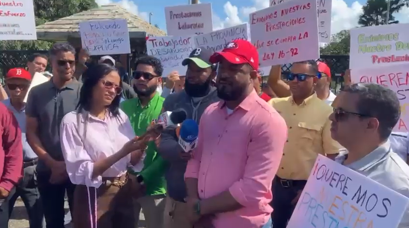 Exigen pago de prestaciones y respeto a derechos de trabajadores de Falcondo