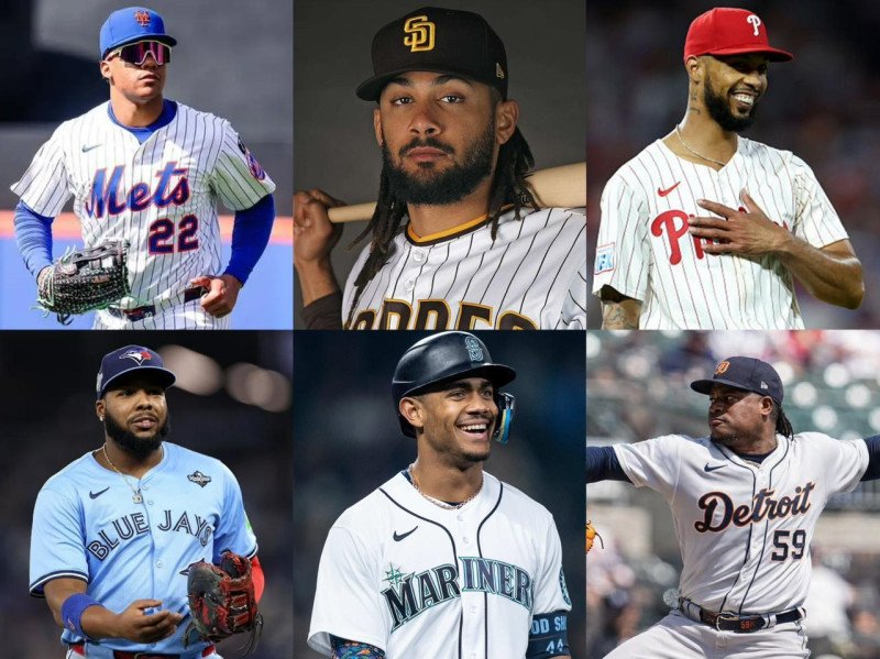 Hay 12 dominicanos activos con pactos que superan los 100 millones de dólares en MLB