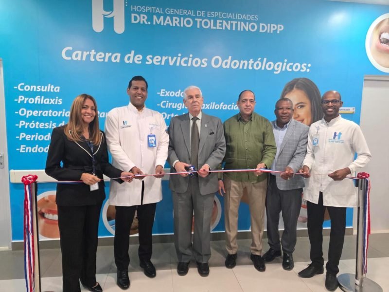 Inauguran moderna Unidad de Odontología en el Hospital General Mario Tolentino Dipp