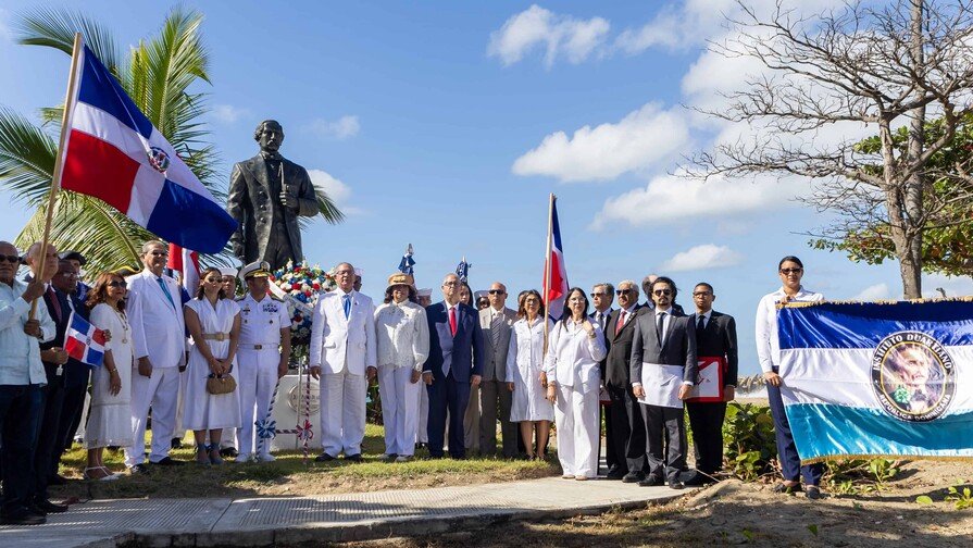 Instituto Duartiano y Armada Dominicana conmemoran el regreso de Juan Pablo Duarte al país
