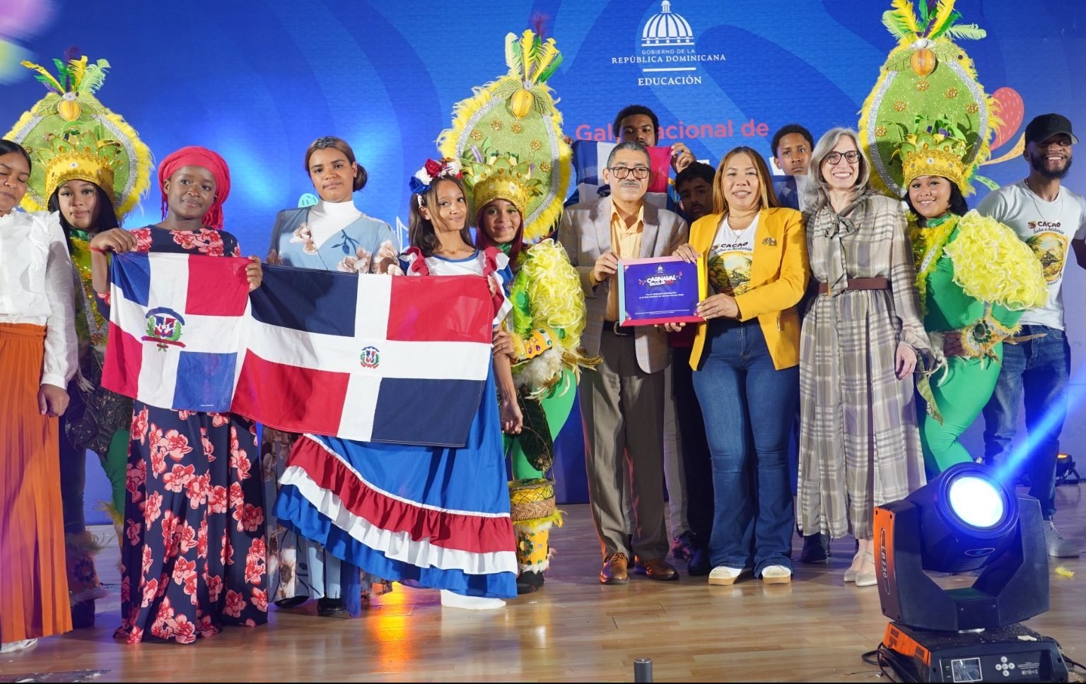 MINERD celebró en SD «Gala Nacional Carnaval Escolar 2026»