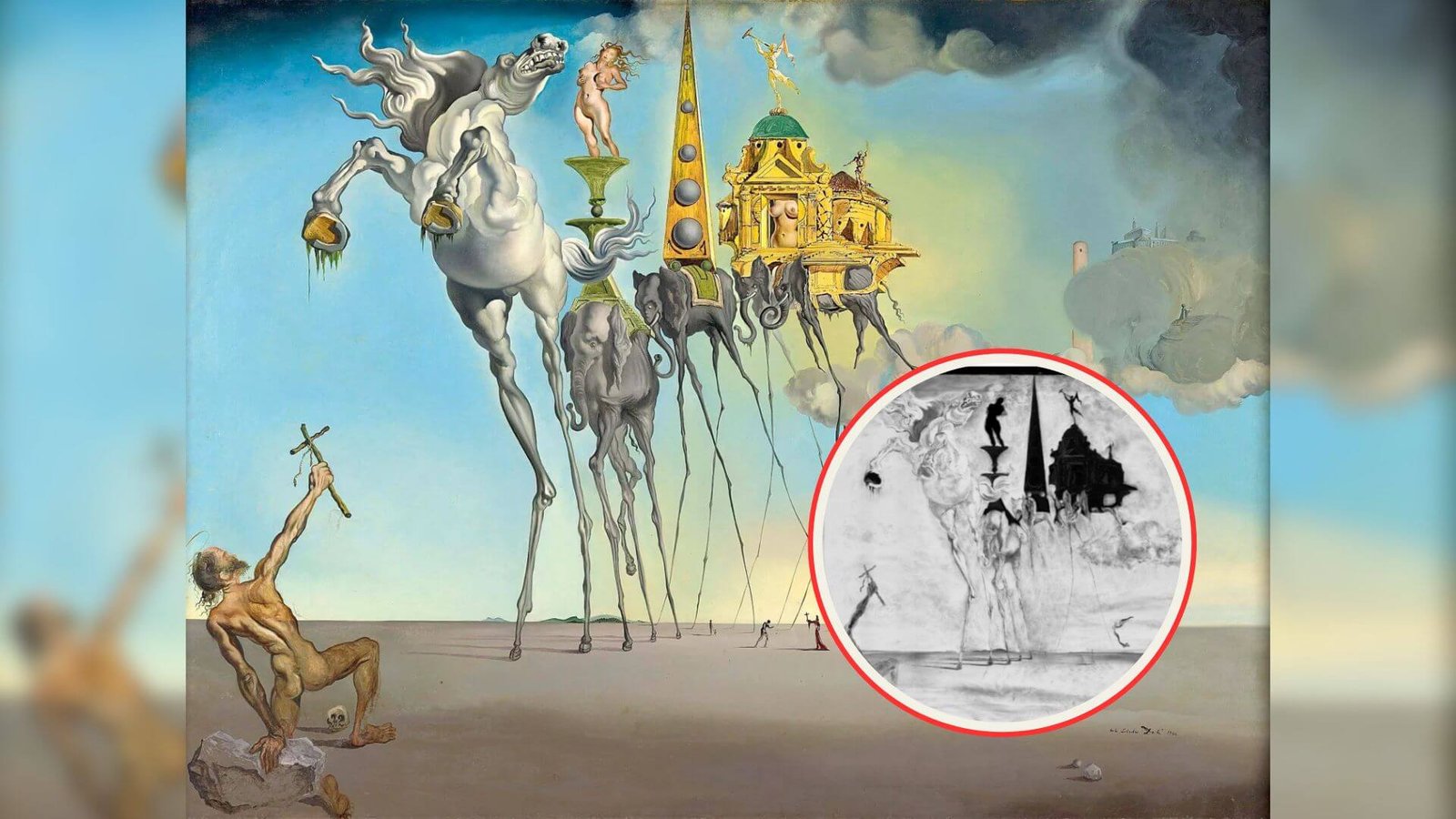 Científicos revelan por qué este cuadro de Dalí de 1946 empezó a degradarse en menos de 20 años