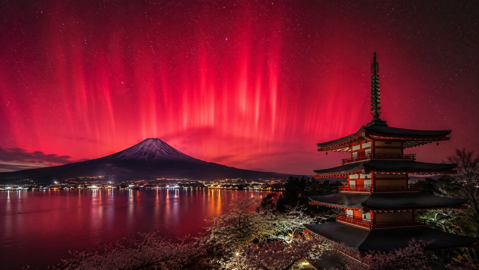 Las enormes auroras rojas que aparecen sobre Japón podrían ocultar tormentas solares mucho más violentas de lo previsto