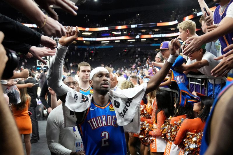 Shai Gilgeous-Alexander es nombrado JMV por segundo año seguido
