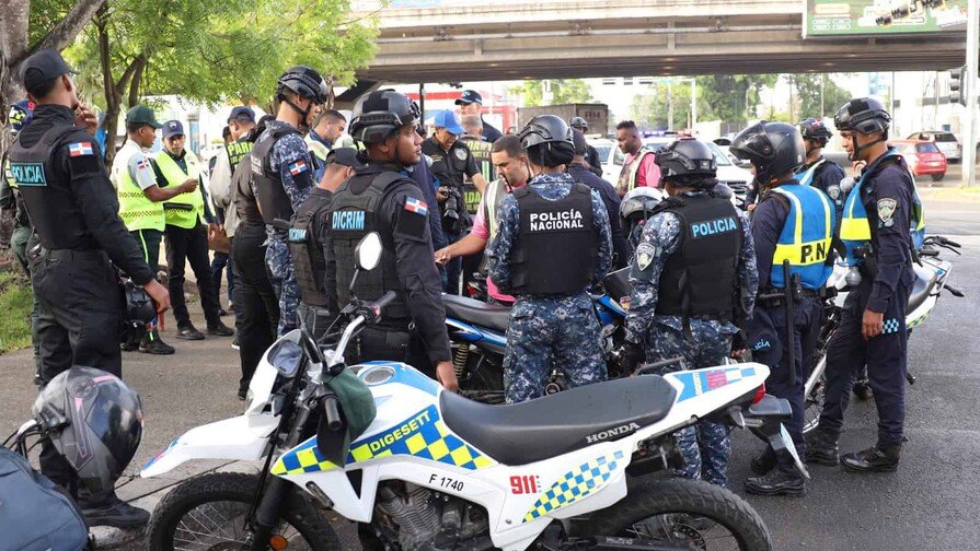 Autoridades retienen 46 motocicletas durante operativo de fiscalización en paradas del GSD