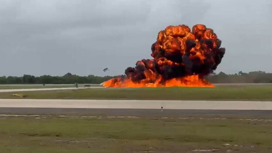 Mueren piloto y copiloto del avión que se accidentó en La Romana