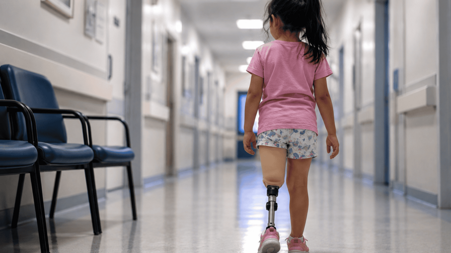 «Quiero mi pierna de vuelta»: El trauma de la infancia truncada por un accidente