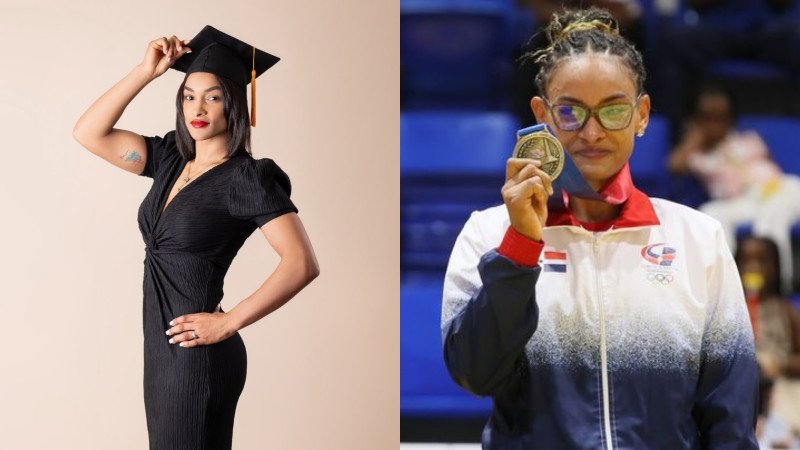 Ana Rosa, la ganadora de oro que también es licenciada en Administración con dos maestrías