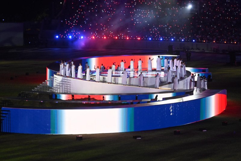 Apertura de los JCC 2026: Más de 900 artistas de todo el país formaron parte del espectáculo